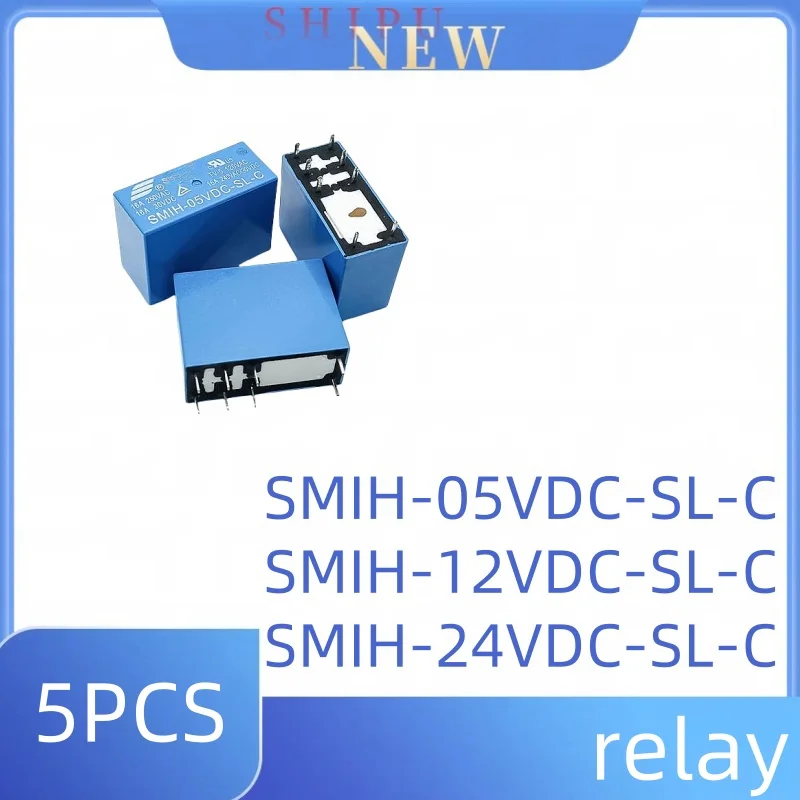 5pcs SMIH-05VDC-SL-C SMIH-12VDC-SL-C SMIH-24VDC-SL-C Relay a set of conversion 6-pin 16A
5pcs SMIH-05VDC-SL-C SMIH-12VDC-SL-C SMIH-24VDC-SL-C Relay a set of conversion 6-pin 16A
