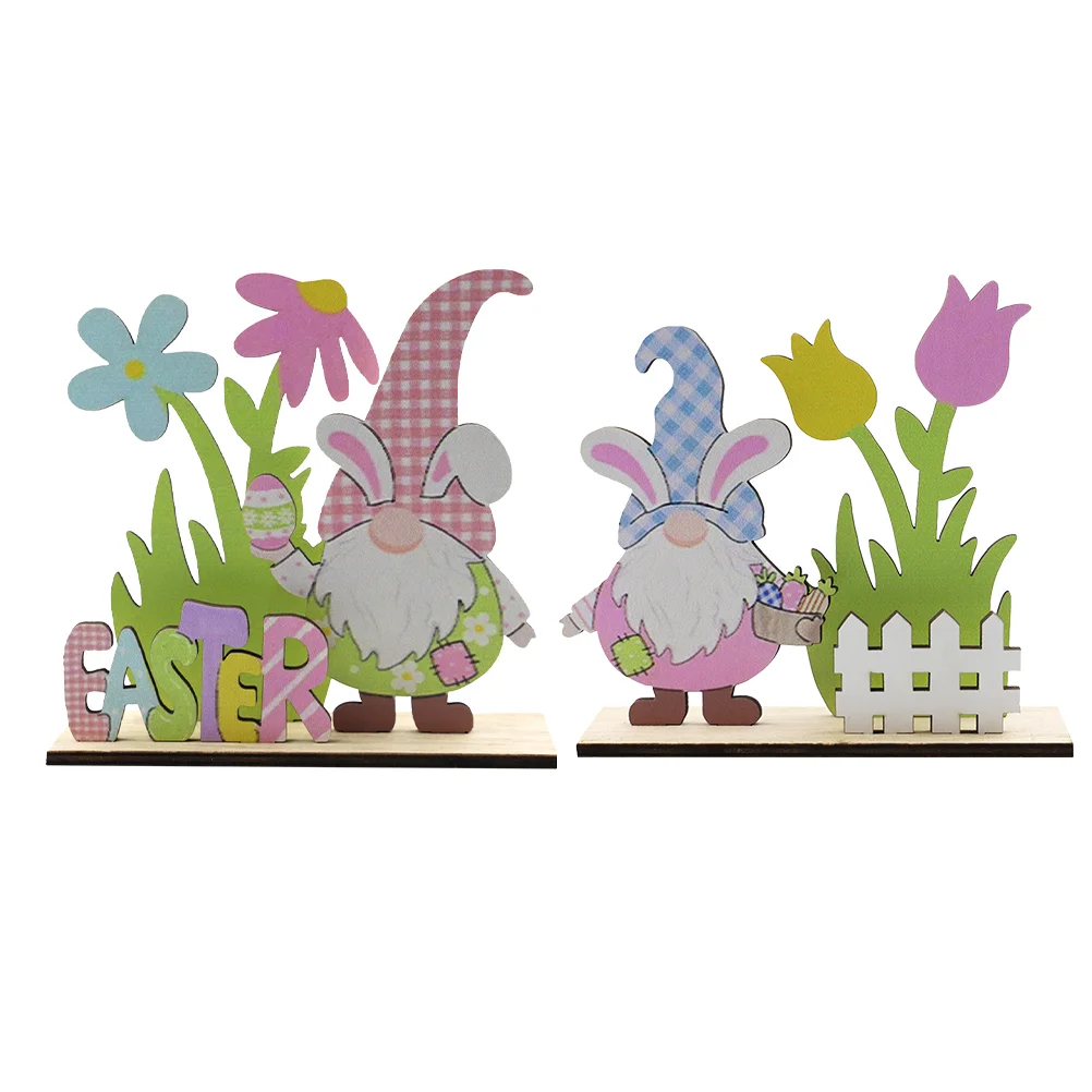 2 Pcs Easter Bunny Ornaments Table Decorations Household Gnome Tiered Tray Wood Wooden Vacation
2 Pcs Easter Bunny Ornaments Table Decorations Household Gnome Tiered Tray Wood Wooden Vacation