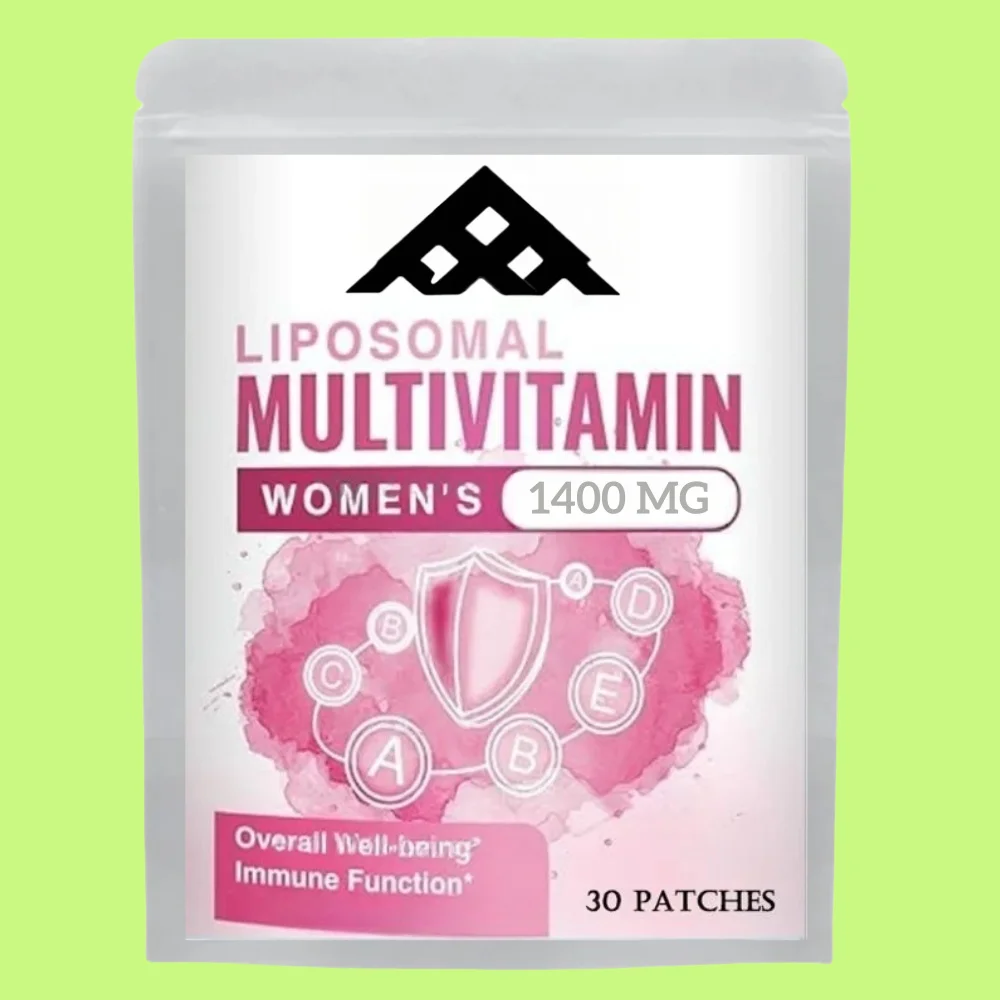 30 Patches Liposomal Multivitamin For Women Transdermal Patches For Hair, Skin, & Nails, Bone Health, Energy, Immune Support
30 Patches Liposomal Multivitamin For Women Transdermal Patches For Hair, Skin, & Nails, Bone Health, Energy, Immune Support