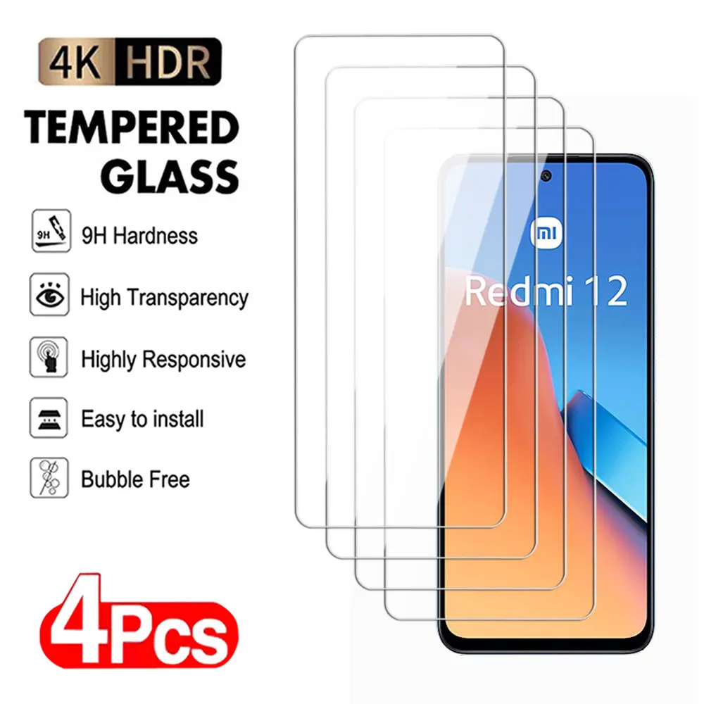 Защитное стекло, закаленное стекло для Xiaomi Redmi Note 12, 13 Pro Plus, 4G, Redmi 12C, 13C, 12T, 12S, 4 шт.
Защитное стекло, закаленное стекло для Xiaomi Redmi Note 12, 13 Pro Plus, 4G, Redmi 12C, 13C, 12T, 12S, 4 шт.