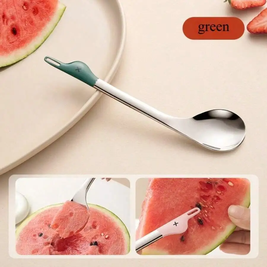 Stainless Steel Watermelon Spoon With Cartoon Handle Dual Purpose Fruit Spoon
Stainless Steel Watermelon Spoon With Cartoon Handle Dual Purpose Fruit Spoon