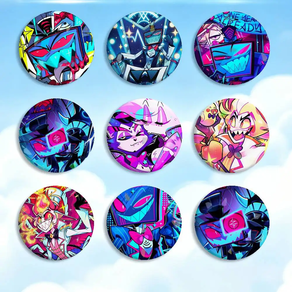 COOL H-Hazbin VOX H-Hotel Badges Creative Tinplate Button PinsBrooch Badge Clothes Backpack
COOL H-Hazbin VOX H-Hotel Badges Creative Tinplate Button PinsBrooch Badge Clothes Backpack