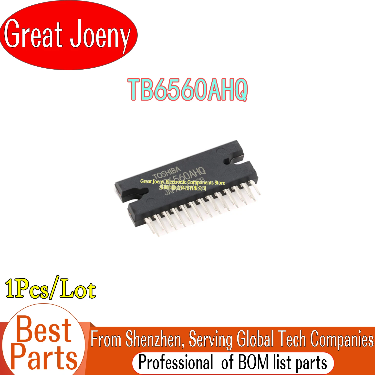 100% New Original TB6560AHQ TB6560 IC Chipset HZIP-25
100% New Original TB6560AHQ TB6560 IC Chipset HZIP-25