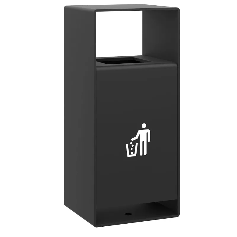 Commercial Metal Garbage Bin with Lockable Door & Removable Inner Barrel, Dual-Side Openings, Weath
Commercial Metal Garbage Bin with Lockable Door & Removable Inner Barrel, Dual-Side Openings, Weath