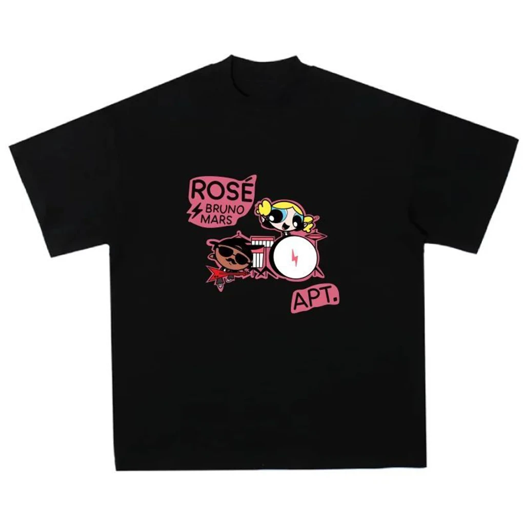 Harajuku Women'S Tops, APT Letter Printed Cotton T-Shirt, Kawaii Anime Pattern T-Shirt, Couple O-Neck Y2K Clothing
Harajuku Women'S Tops, APT Letter Printed Cotton T-Shirt, Kawaii Anime Pattern T-Shirt, Couple O-Neck Y2K Clothing