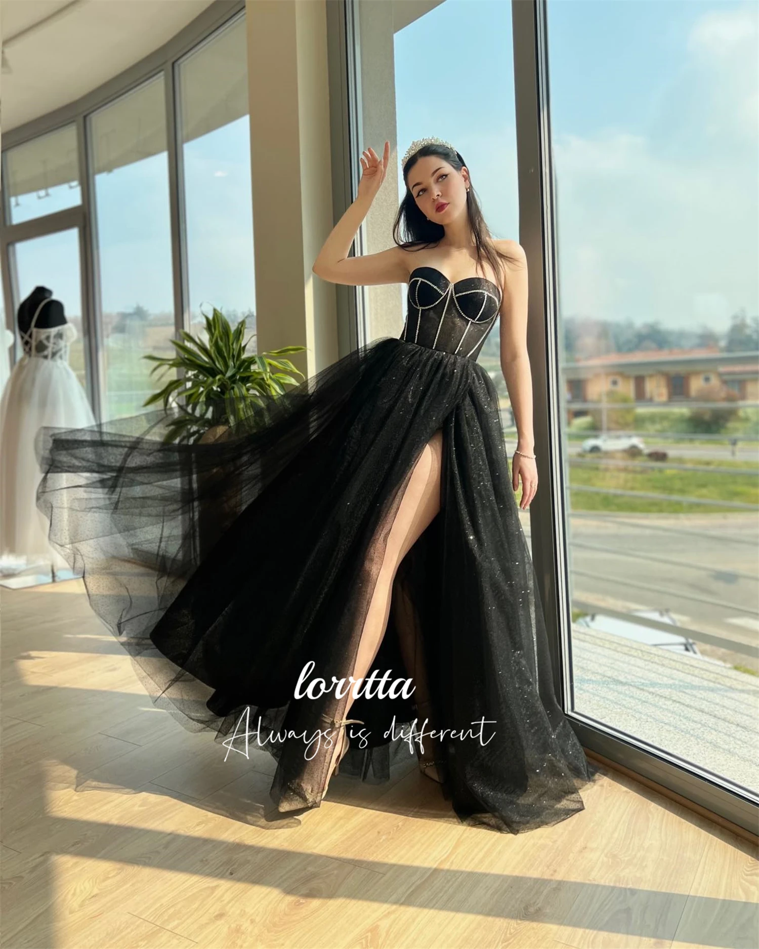 Lorrtta Customized Women's Evening Dresses Women Elegant Party Dresses Woman Glitter Fabric Prom Dress Robe Womens New dress
Lorrtta Customized Women's Evening Dresses Women Elegant Party Dresses Woman Glitter Fabric Prom Dress Robe Womens New dress