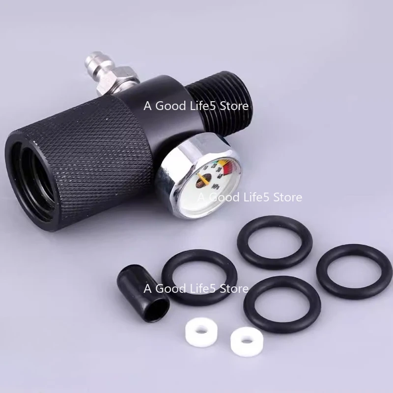 Apply To 40MPa Double Hole Pressure Measuring Valve with Pressure Gauge, Luminous Display, Inflatable Adapter
Apply To 40MPa Double Hole Pressure Measuring Valve with Pressure Gauge, Luminous Display, Inflatable Adapter