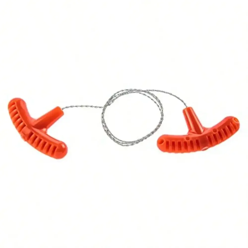High-quality Multi-purpose Mini Pocket Wire Saw Stainless Steel Wire Saw Orange Outdoor Camping Emergency Survival Gear Tools
High-quality Multi-purpose Mini Pocket Wire Saw Stainless Steel Wire Saw Orange Outdoor Camping Emergency Survival Gear Tools