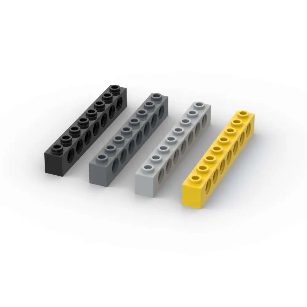 MOC 10PCS 3702 1x8 With Holes Building Blocks Kit High-Tech Educational Bricks Particle Puzzle DIY Toys Children Birthday Gifts
MOC 10PCS 3702 1x8 With Holes Building Blocks Kit High-Tech Educational Bricks Particle Puzzle DIY Toys Children Birthday Gifts