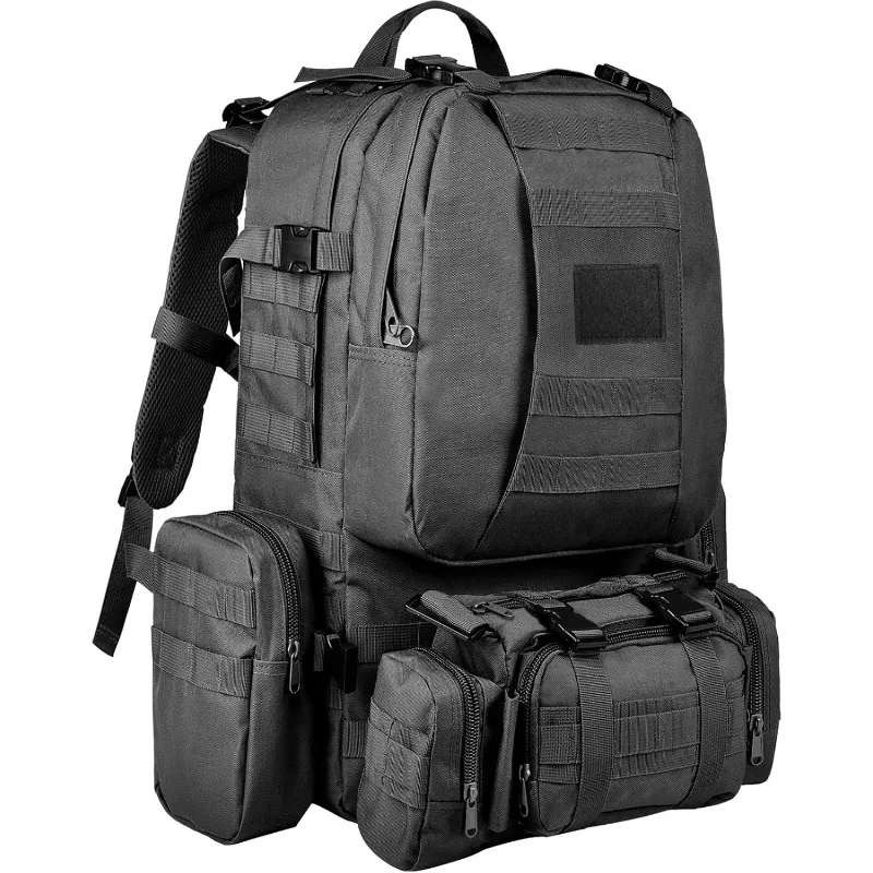 Men's Large Capacity 55L Backpack Tactical Backpack Outdoor Hiking Climbing Army Rucksacks Waterproof Camping Bags
Men's Large Capacity 55L Backpack Tactical Backpack Outdoor Hiking Climbing Army Rucksacks Waterproof Camping Bags