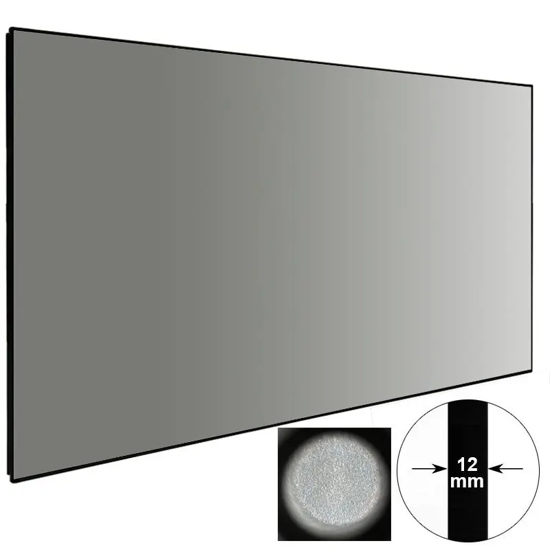 Hot Sale Projector Screen With Fixed Frame ALR Black Crystal High Gain Projection Fabric For 4K 3D HD Home Theatre
Hot Sale Projector Screen With Fixed Frame ALR Black Crystal High Gain Projection Fabric For 4K 3D HD Home Theatre