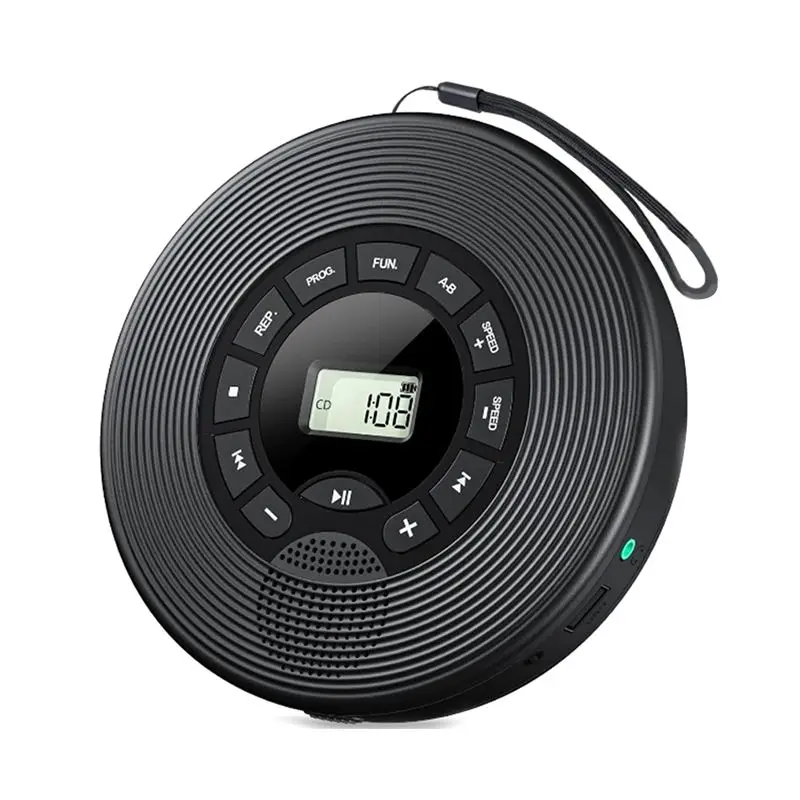 Anti-Skip Portable 1500Mah Bluetooth CD Player With FM Transmitter Headphones AUX USB For Car Discman
Anti-Skip Portable 1500Mah Bluetooth CD Player With FM Transmitter Headphones AUX USB For Car Discman