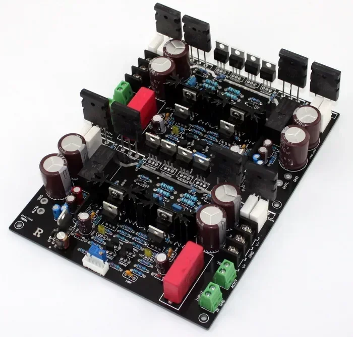 DC12V 200W*2 amplifier board DARTZEEL No feedback amplifier board Original TT1943 / TT5200 op MJE15034 MJE15035 amplifier board
DC12V 200W*2 amplifier board DARTZEEL No feedback amplifier board Original TT1943 / TT5200 op MJE15034 MJE15035 amplifier board