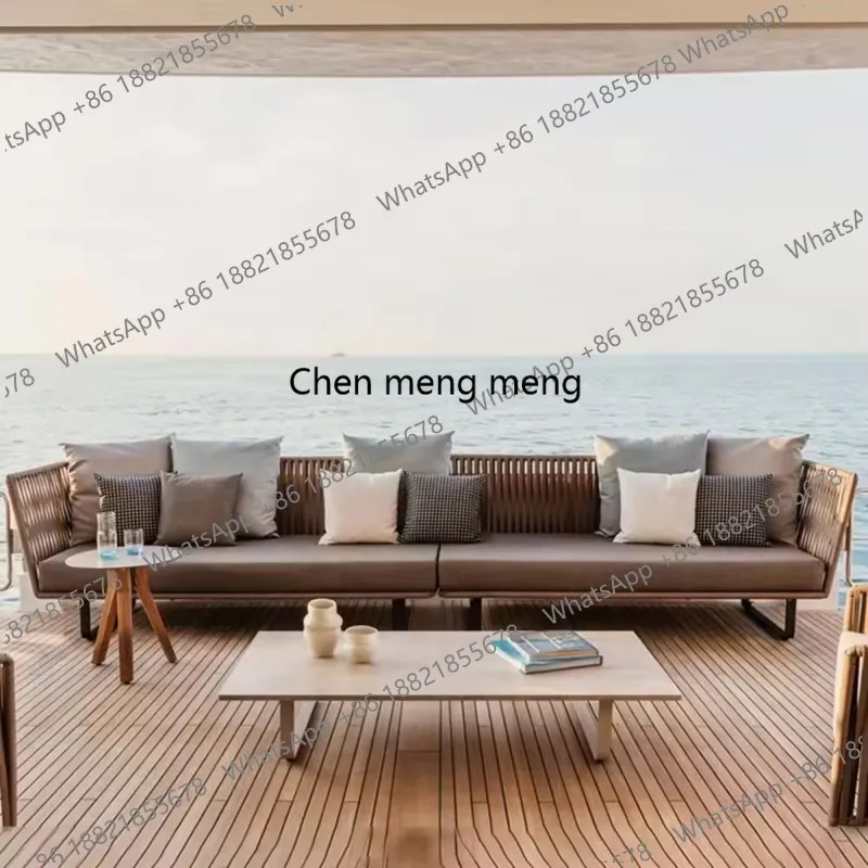 Outdoor Furniture Sofa UV Resistant Rope Weave Casual Patio Sofa Set Garden Sofa Set
Outdoor Furniture Sofa UV Resistant Rope Weave Casual Patio Sofa Set Garden Sofa Set