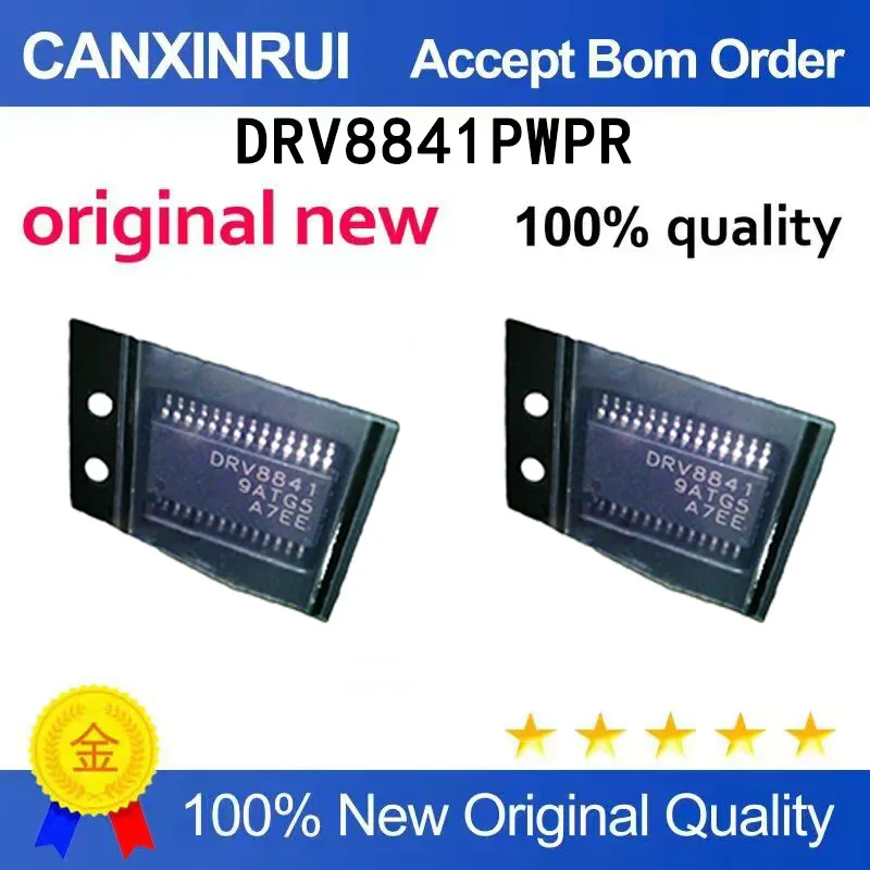 (5-100 PCS) Brand new original DRV8841 DRV8841PWPR patch HTSSOP28 in stock
(5-100 PCS) Brand new original DRV8841 DRV8841PWPR patch HTSSOP28 in stock