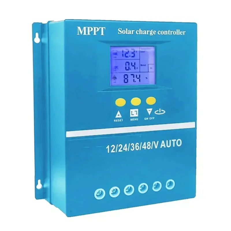 Solar Controller 12/24/36/48V Automatic Identification Intelligent Photovoltaic System Solar Charging Controller with Backlight
Solar Controller 12/24/36/48V Automatic Identification Intelligent Photovoltaic System Solar Charging Controller with Backlight