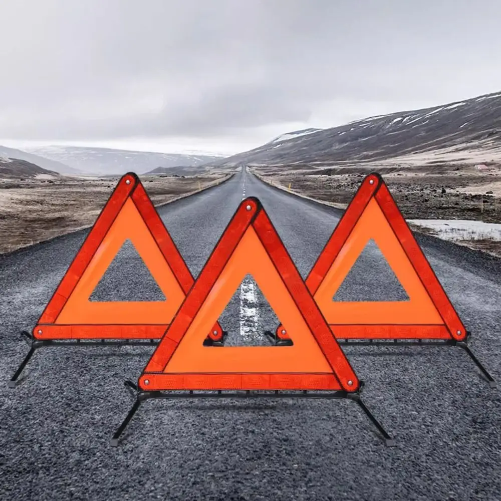 Red Reflective Warning Triangles Portable Folding 43 cm Emergency Car Warning Tripod Storage Box Folding Car Warning Sign
Red Reflective Warning Triangles Portable Folding 43 cm Emergency Car Warning Tripod Storage Box Folding Car Warning Sign