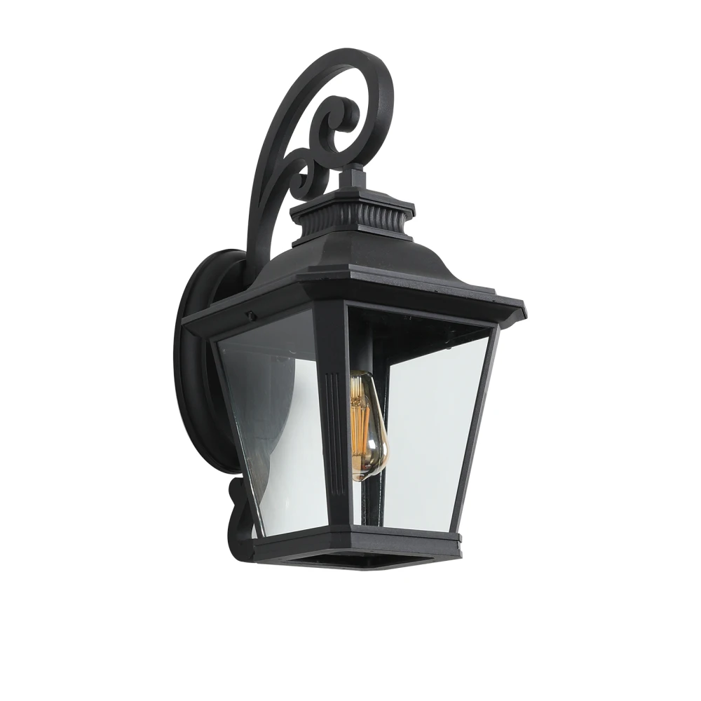 21 inch (height) 1-piece outdoor wall lamp black metal transparent glass lamp garden lighting (excluding light bulbs)
21 inch (height) 1-piece outdoor wall lamp black metal transparent glass lamp garden lighting (excluding light bulbs)