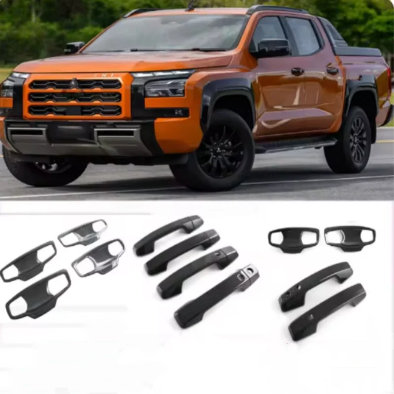 Fit For Mitsubishi Triton L200 2023 2024 ABS Side Exterior Accessories Car Door Bowl Cap Decoration Cover Trim
Fit For Mitsubishi Triton L200 2023 2024 ABS Side Exterior Accessories Car Door Bowl Cap Decoration Cover Trim