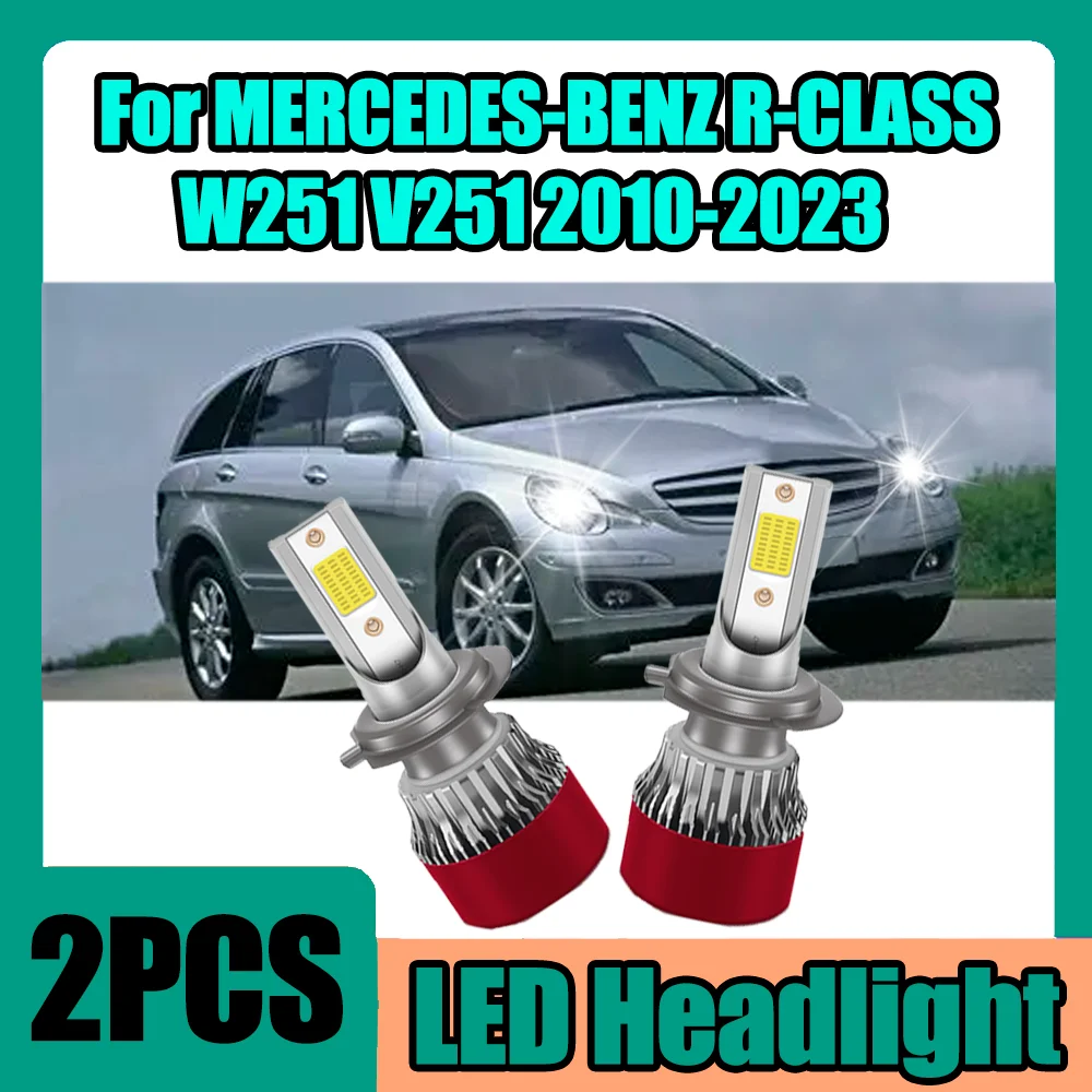 2PCS 150W High Power 30000LM Turbo Light Canbus No error LED Headlight 6000K White For MERCEDES-BENZ R-CLASS W251 V251 2010-2023
2PCS 150W High Power 30000LM Turbo Light Canbus No error LED Headlight 6000K White For MERCEDES-BENZ R-CLASS W251 V251 2010-2023