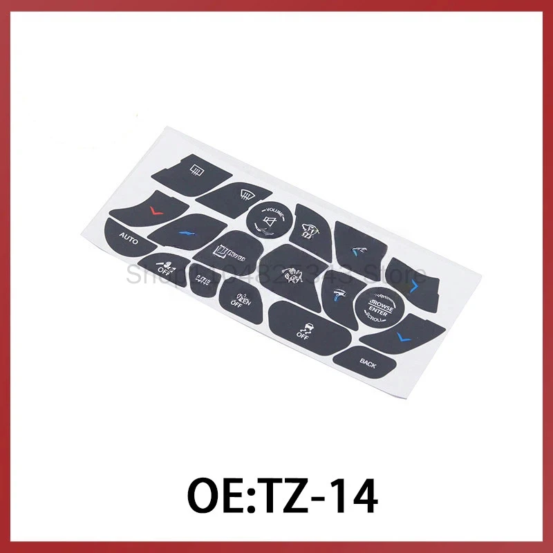For Chevrolet Buick Cadillac 14-17 Years Air Conditioning Panel Sticker Car Key Repair
For Chevrolet Buick Cadillac 14-17 Years Air Conditioning Panel Sticker Car Key Repair