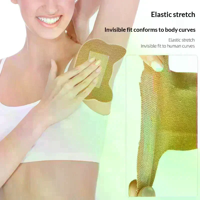 10Pcs Armpit Sweat Pads Non-woven Cotton Wick Disposable Underarm Sweat-absorbing Stickers Breathable Invisible Sweatproof Patch
10Pcs Armpit Sweat Pads Non-woven Cotton Wick Disposable Underarm Sweat-absorbing Stickers Breathable Invisible Sweatproof Patch