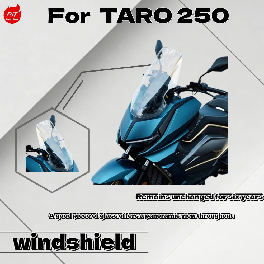 For TARO 250 Perforated HD Clear Windshield Chest Guard Parts - Durable Protection for Off-Road Vehicle
For TARO 250 Perforated HD Clear Windshield Chest Guard Parts - Durable Protection for Off-Road Vehicle