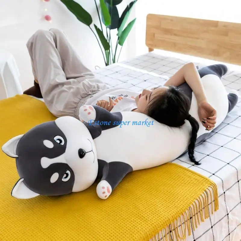 090B Lovely Plush Dog Doll Cartoon Animal Soft Stuffed Pillow Long Throw Sleeping Pillow Doll Toy Gift for Kids Friend
090B Lovely Plush Dog Doll Cartoon Animal Soft Stuffed Pillow Long Throw Sleeping Pillow Doll Toy Gift for Kids Friend