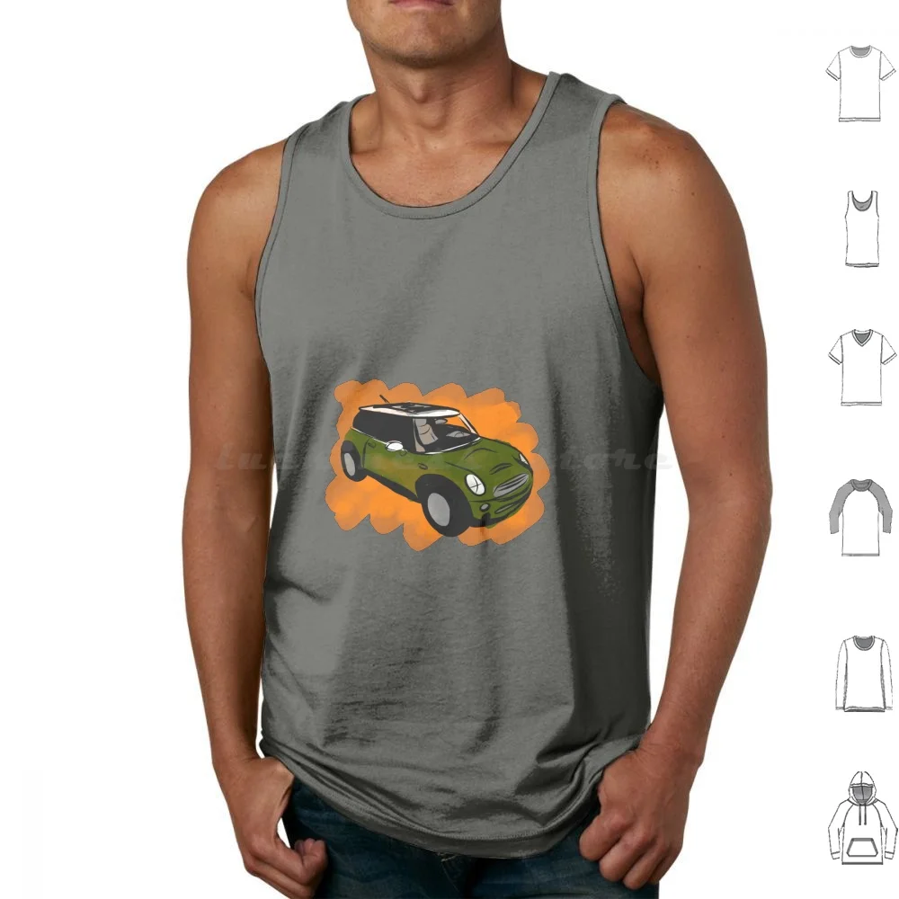 Mini Cooper British Racing Green And Orange Watercolor Painting Car R53 Let Motor Tank Tops Print Cotton Mini
Mini Cooper British Racing Green And Orange Watercolor Painting Car R53 Let Motor Tank Tops Print Cotton Mini