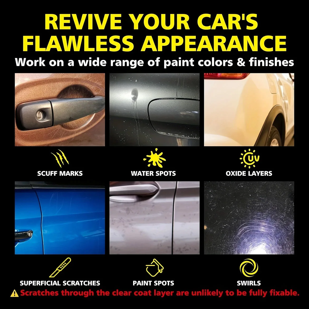 Premium Paint Polishing Wax Eliminate Surface Scratches Deliver Bright Luster to Car Paint, Fiberglass and Metal
Premium Paint Polishing Wax Eliminate Surface Scratches Deliver Bright Luster to Car Paint, Fiberglass and Metal