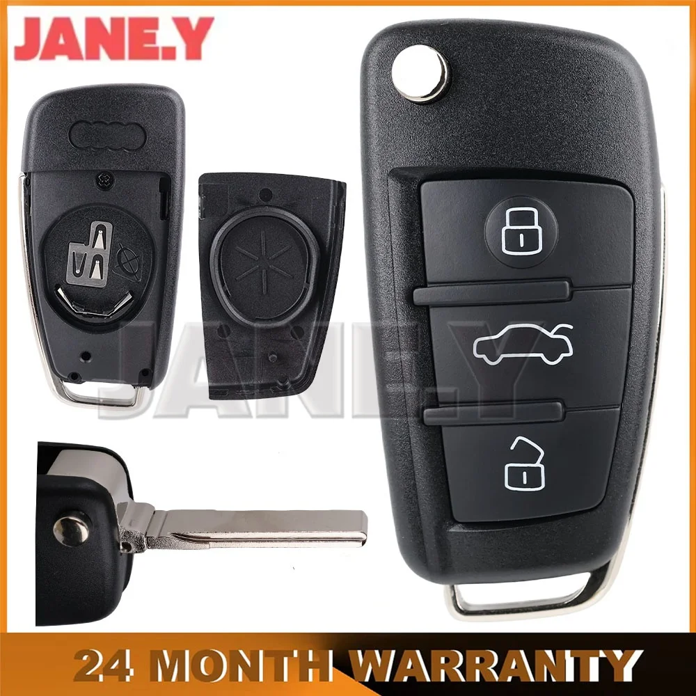 3-Buttons Remote Car Key Shell For Audi Q7 B7 Q3 A3 TT A2 A8 A6 A6L A4 S5 C5 C6 B6 Flip Folding Smart Key Cover Case Uncut Blade
3-Buttons Remote Car Key Shell For Audi Q7 B7 Q3 A3 TT A2 A8 A6 A6L A4 S5 C5 C6 B6 Flip Folding Smart Key Cover Case Uncut Blade