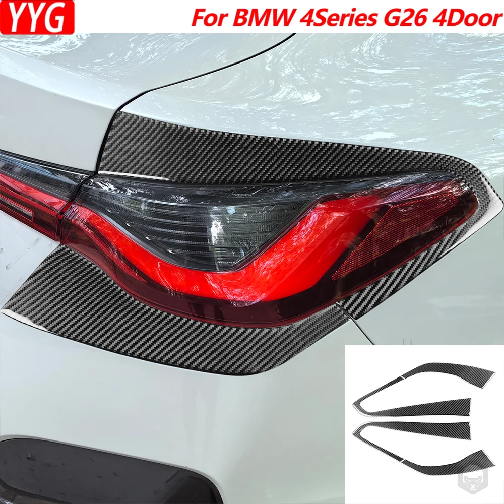 For BMW 4Series M4 G26 2021+ 4 Door Car Accessories Carbon Fiber Rear Lamp Taillight Frame Panel Interior Cover Trim Sticker
For BMW 4Series M4 G26 2021+ 4 Door Car Accessories Carbon Fiber Rear Lamp Taillight Frame Panel Interior Cover Trim Sticker