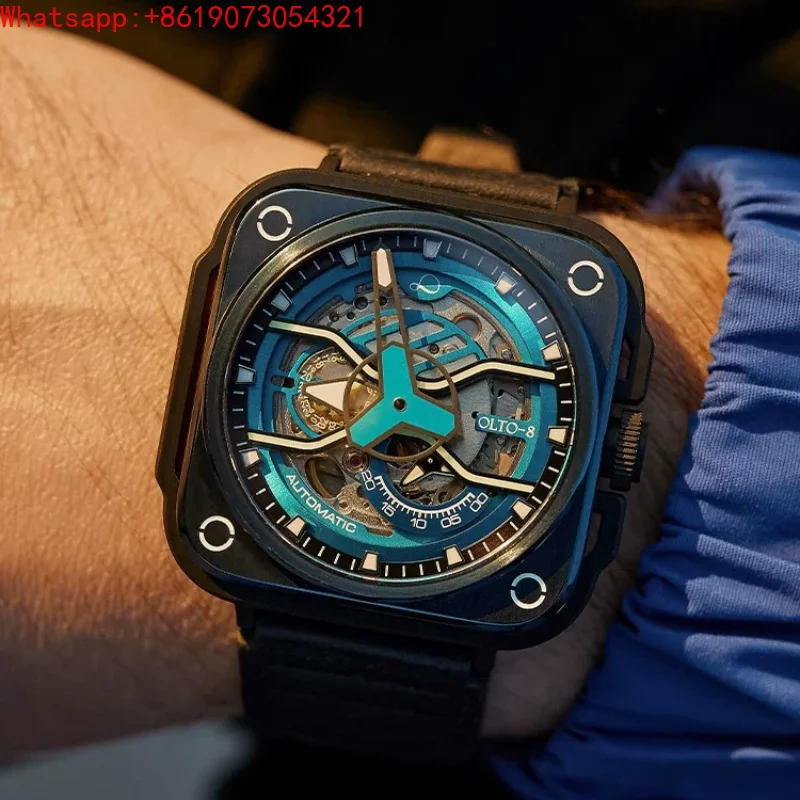 The Great Qin Empire OLTO · 8 Aodu Navigator Series Special Edition Fully Automatic Mechanical Watch Square Personality Watch
The Great Qin Empire OLTO · 8 Aodu Navigator Series Special Edition Fully Automatic Mechanical Watch Square Personality Watch