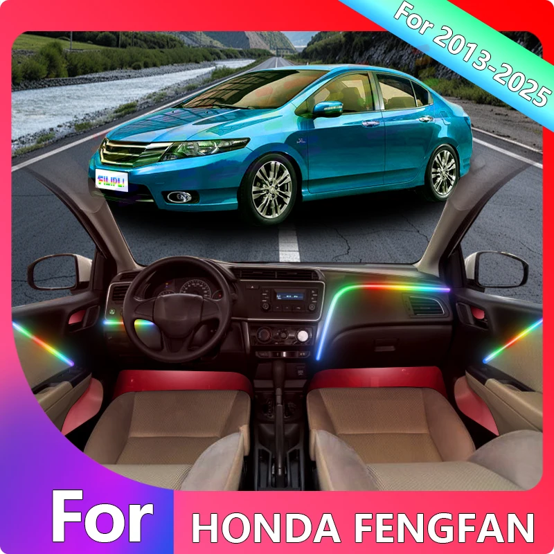 FILIPLI For 2014 For The Honda Fengfan Ambient Light Car Gadgets Decorations Accessories 64 Colors Car Decoration Led App Remote
FILIPLI For 2014 For The Honda Fengfan Ambient Light Car Gadgets Decorations Accessories 64 Colors Car Decoration Led App Remote