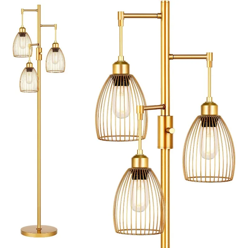 Dimmable Floor Lamp, Industrial Floor Lamps for Living Room,Standing Lamp Tall Lamps with 3 Elegant
Dimmable Floor Lamp, Industrial Floor Lamps for Living Room,Standing Lamp Tall Lamps with 3 Elegant