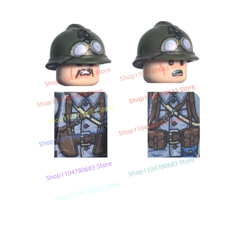 MOC новые военные строительные блоки, кукла, мини-кукла, французская армия, шестисторонние игрушки с УФ-печатью, коллекция подарочных украшений
MOC новые военные строительные блоки, кукла, мини-кукла, французская армия, шестисторонние игрушки с УФ-печатью, коллекция подарочных украшений