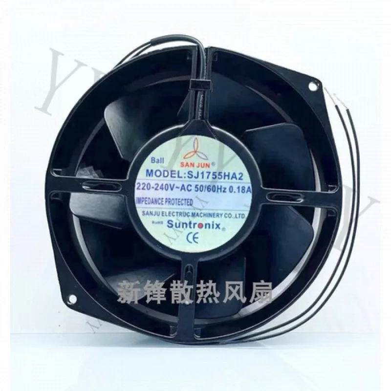 Y+ ДЛЯ SANJUN SJ1755HA2B AC220V 0,18A 17055 17 см цельнометаллический охлаждающий вентилятор
Y+ ДЛЯ SANJUN SJ1755HA2B AC220V 0,18A 17055 17 см цельнометаллический охлаждающий вентилятор