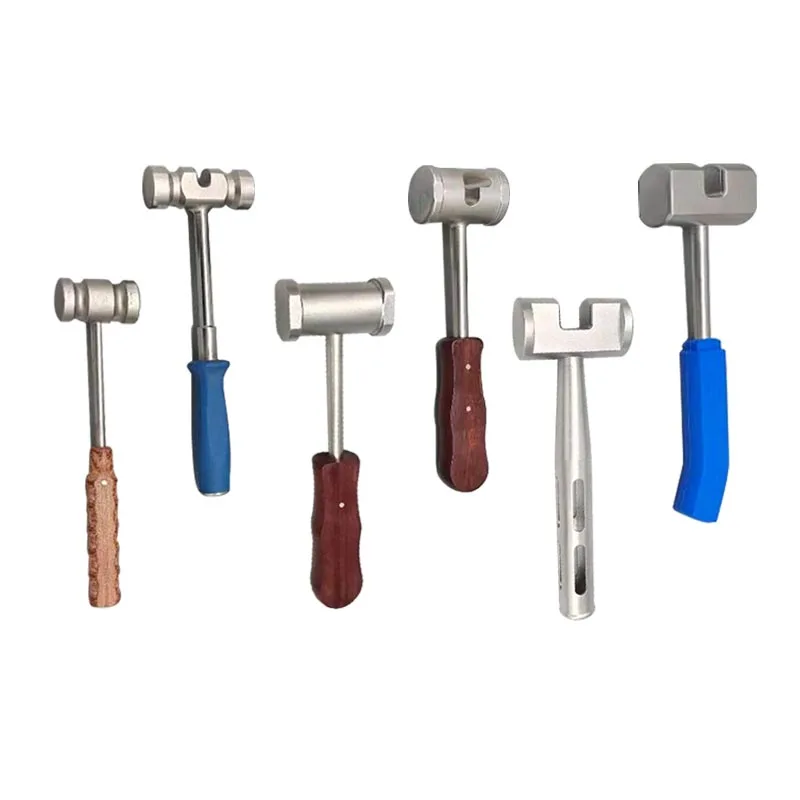 Medical Bone Hammer Stainless Steel Head Hammer Wooden/Silicone Handle Orthopedic Instrument
Medical Bone Hammer Stainless Steel Head Hammer Wooden/Silicone Handle Orthopedic Instrument