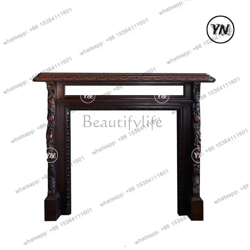 "Medieval Carved Fireplace" Retro Entrance Living Room Locker Multifunctional Table
"Medieval Carved Fireplace" Retro Entrance Living Room Locker Multifunctional Table