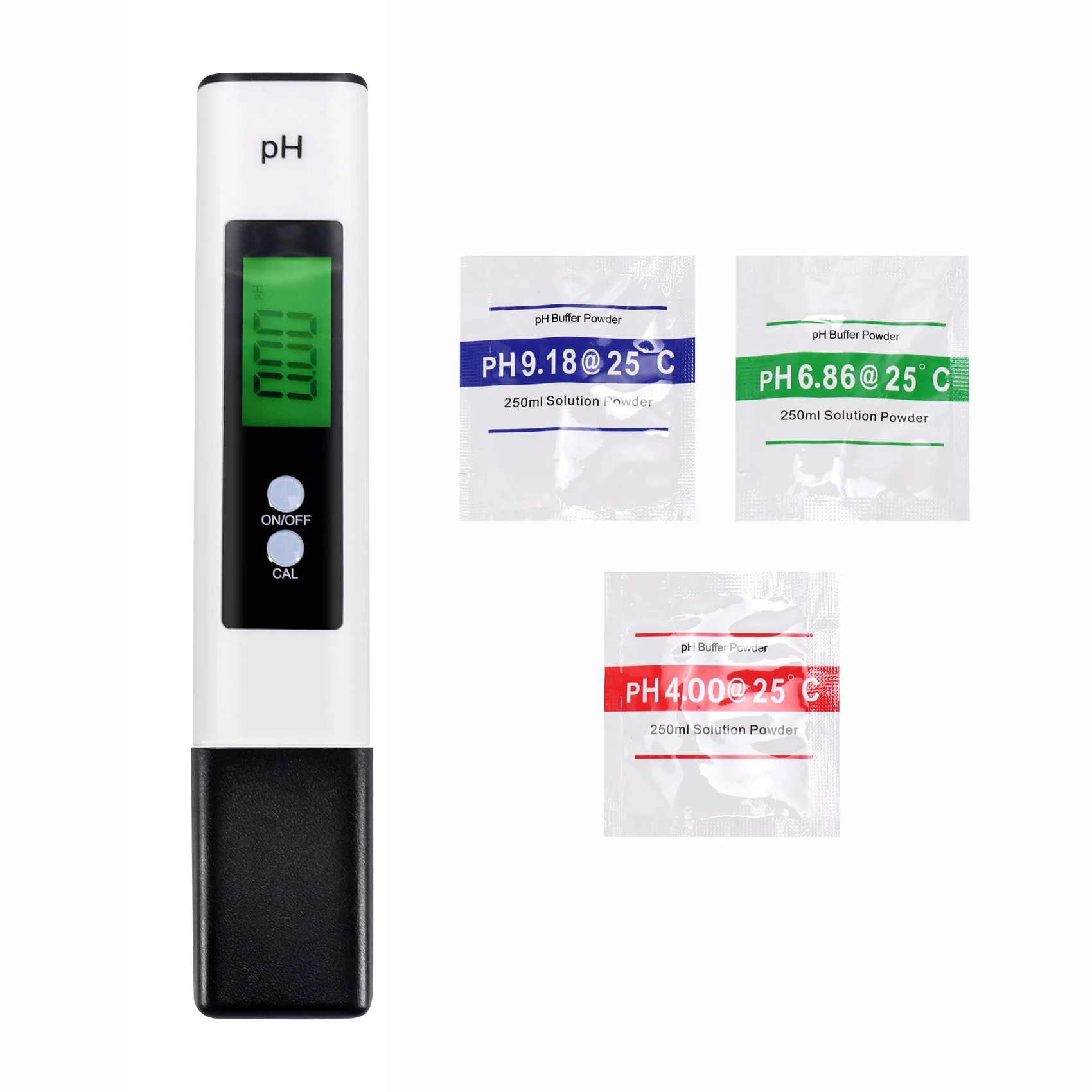 Digital LCD PH Meter Pen Tester Accuracy 0.01, Automatic Calibration of Aquarium Pool Water, Wine and Urine White
Digital LCD PH Meter Pen Tester Accuracy 0.01, Automatic Calibration of Aquarium Pool Water, Wine and Urine White