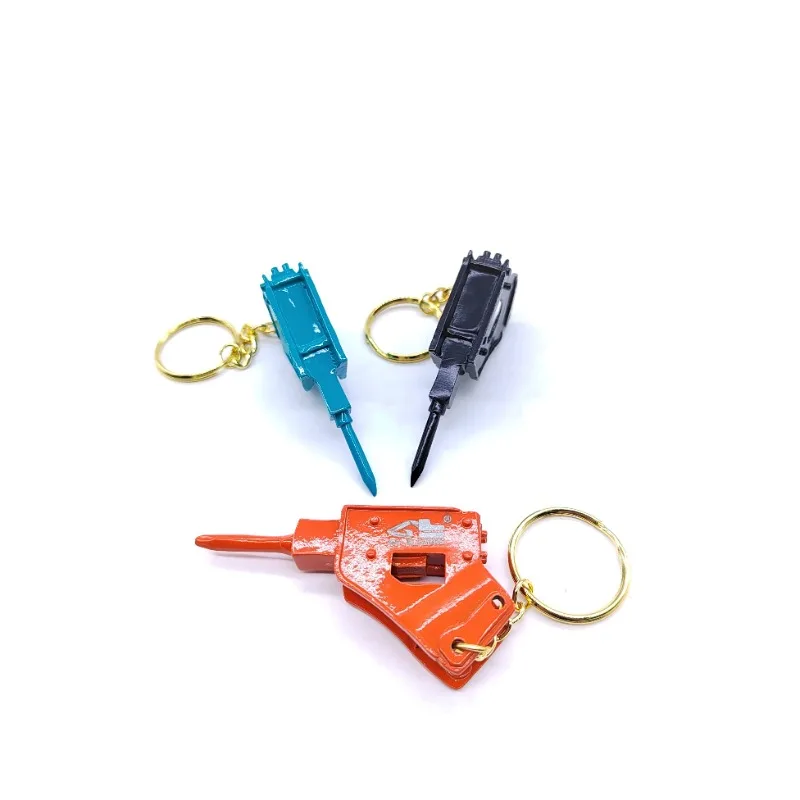 Custom Navvy Digging Excavator Hammer Metal Keychains Excavador Llavero/Excavator Hammer Keychain/Excavator Parts Key Rings
Custom Navvy Digging Excavator Hammer Metal Keychains Excavador Llavero/Excavator Hammer Keychain/Excavator Parts Key Rings