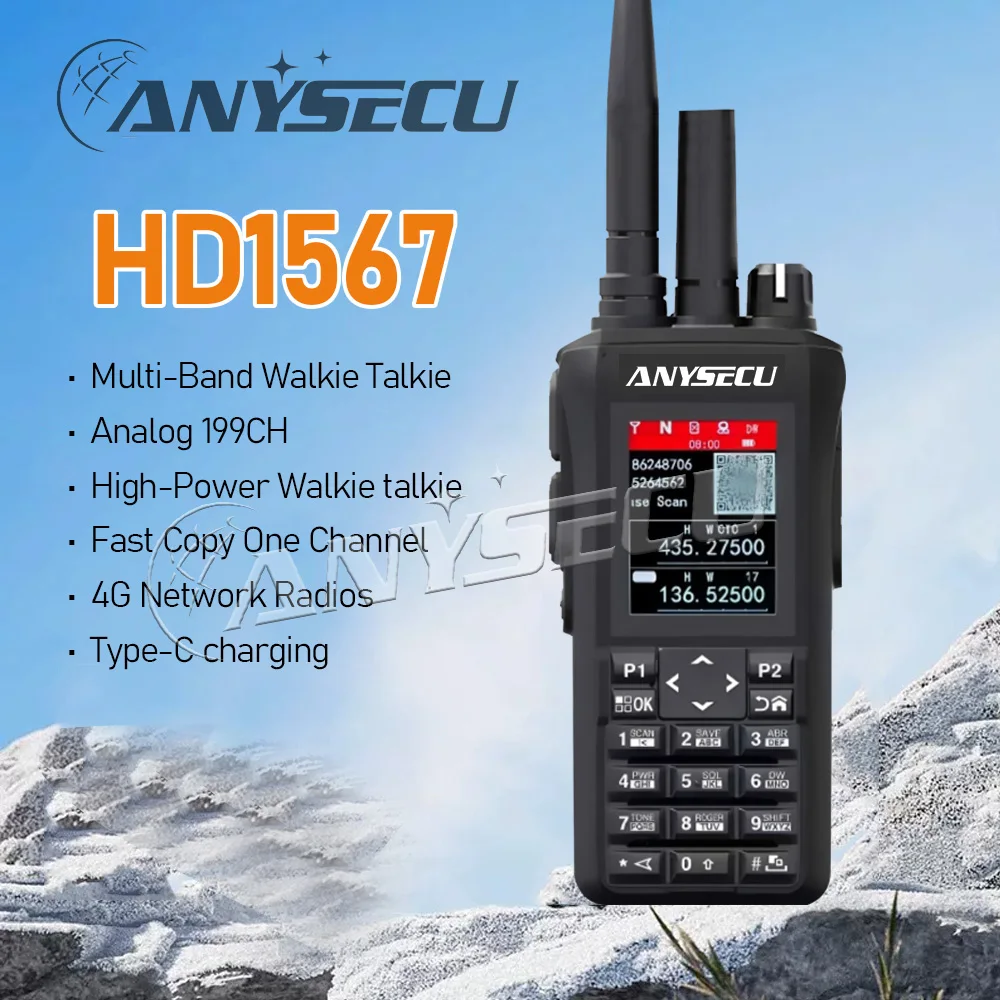 Рация AnySecu HD1567 4G POC с аккумулятором 2400 мАч, мощностью 10 Вт, многодиапазонная аналоговая радиостанция на 199 каналов, Type-C, двойной PTT, большая дальность действия, двухсторонняя связь
Рация AnySecu HD1567 4G POC с аккумулятором 2400 мАч, мощностью 10 Вт, многодиапазонная аналоговая радиостанция на 199 каналов, Type-C, двойной PTT, большая дальность действия, двухсторонняя связь