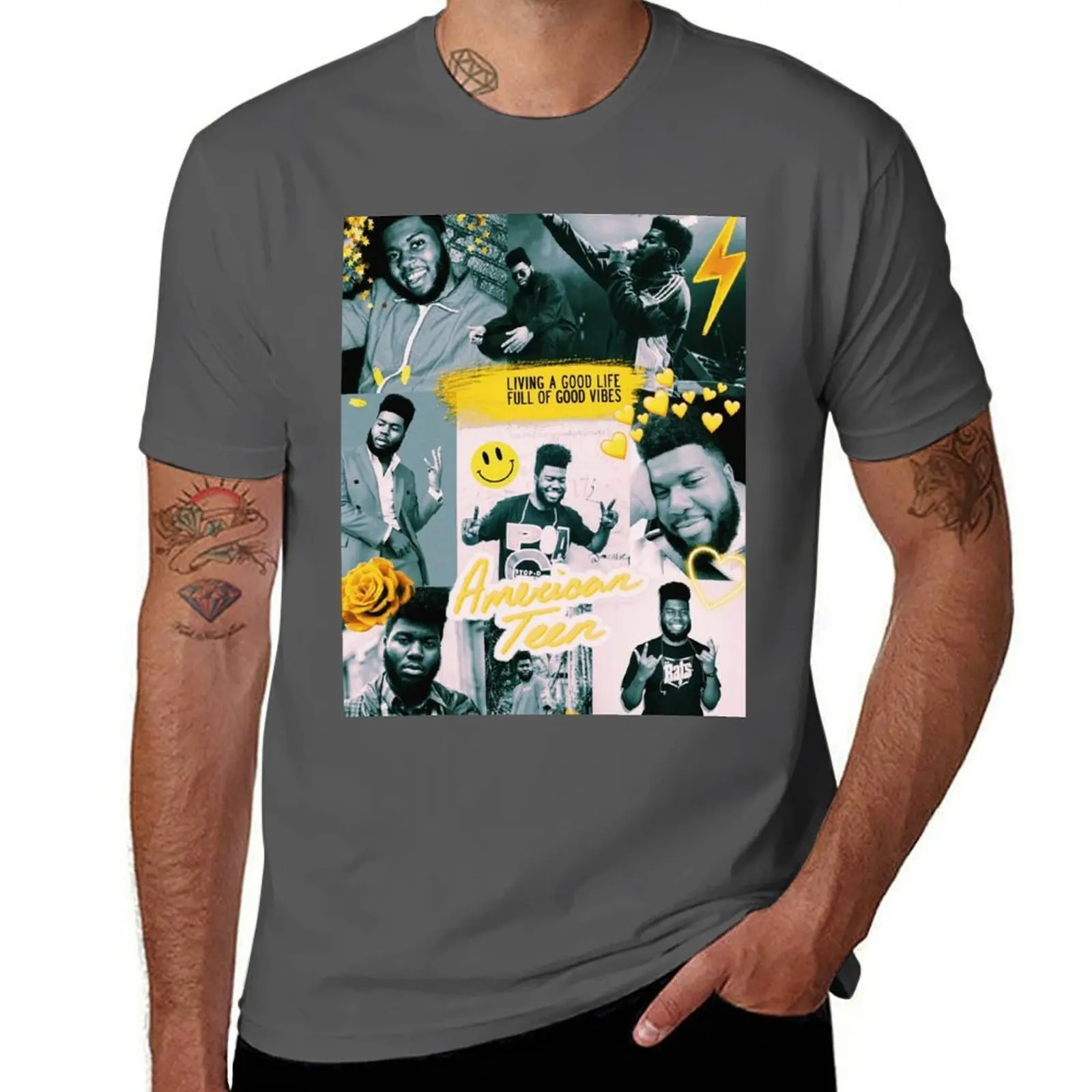 Fans Of Khalid American Teen On Suncity T-Shirt t shirts for man graphic tees anime tshirt T-Shirt
Fans Of Khalid American Teen On Suncity T-Shirt t shirts for man graphic tees anime tshirt T-Shirt