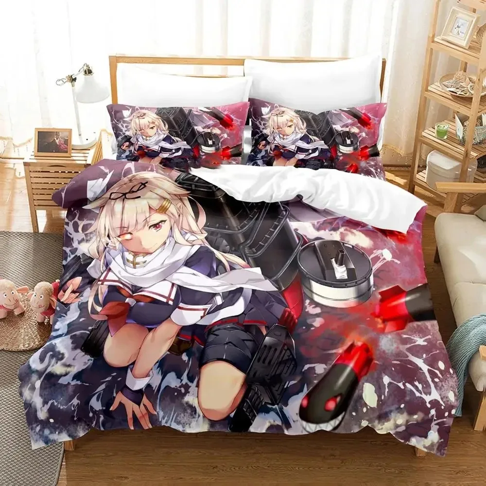 New Anime Kantai Collection Bedding Set Boys Girls Twin Queen Size Duvet Cover Pillowcase Bed Kids Adult Fashion Home Textiles
New Anime Kantai Collection Bedding Set Boys Girls Twin Queen Size Duvet Cover Pillowcase Bed Kids Adult Fashion Home Textiles