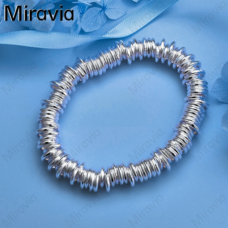 Miravia 925 Sterling Silver Geometric Multi-Circle Round Bracelet Charming Fashion Personality Women Wedding Gift Party Jewelry
Miravia 925 Sterling Silver Geometric Multi-Circle Round Bracelet Charming Fashion Personality Women Wedding Gift Party Jewelry