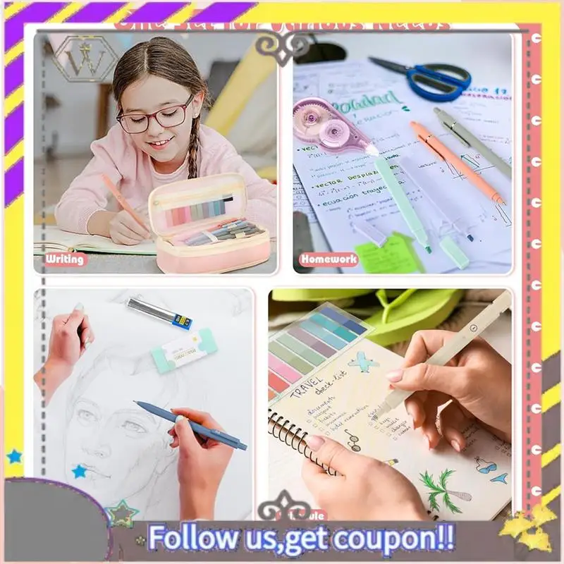 New 49 Pcs Aesthetic School Supplies With Pink Pencil Case, For Students Stationary Set
New 49 Pcs Aesthetic School Supplies With Pink Pencil Case, For Students Stationary Set