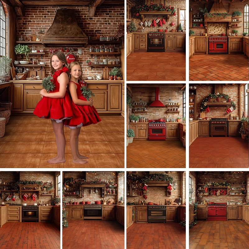 LS Photography Background Christmas Kitchen Red Socks Wreath Decoration Backdrop Family Xmas Holiday Portrait Photo Studio
LS Photography Background Christmas Kitchen Red Socks Wreath Decoration Backdrop Family Xmas Holiday Portrait Photo Studio