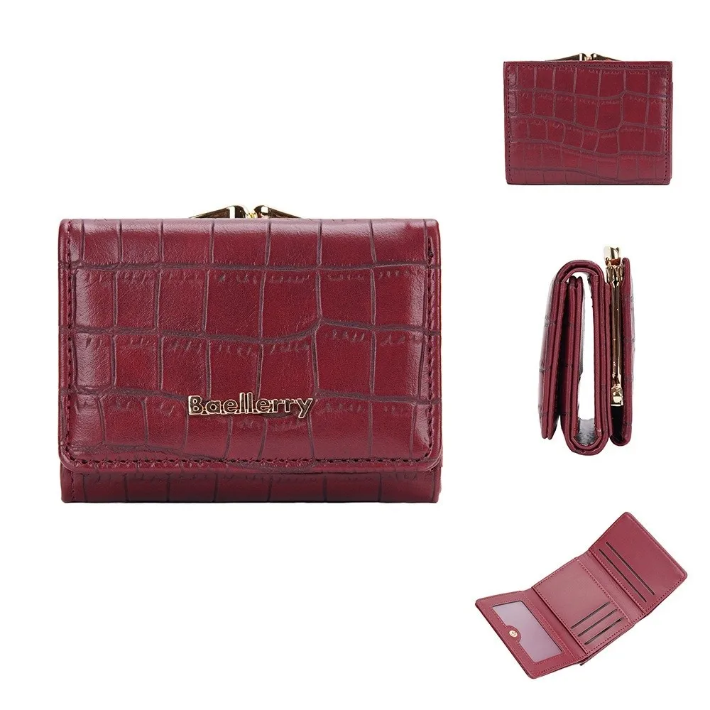 New PU Leather Short Wallet Crocodile Pattern Portable ID Card Holder Korean Lightweight Money Bag Women Wallet
New PU Leather Short Wallet Crocodile Pattern Portable ID Card Holder Korean Lightweight Money Bag Women Wallet