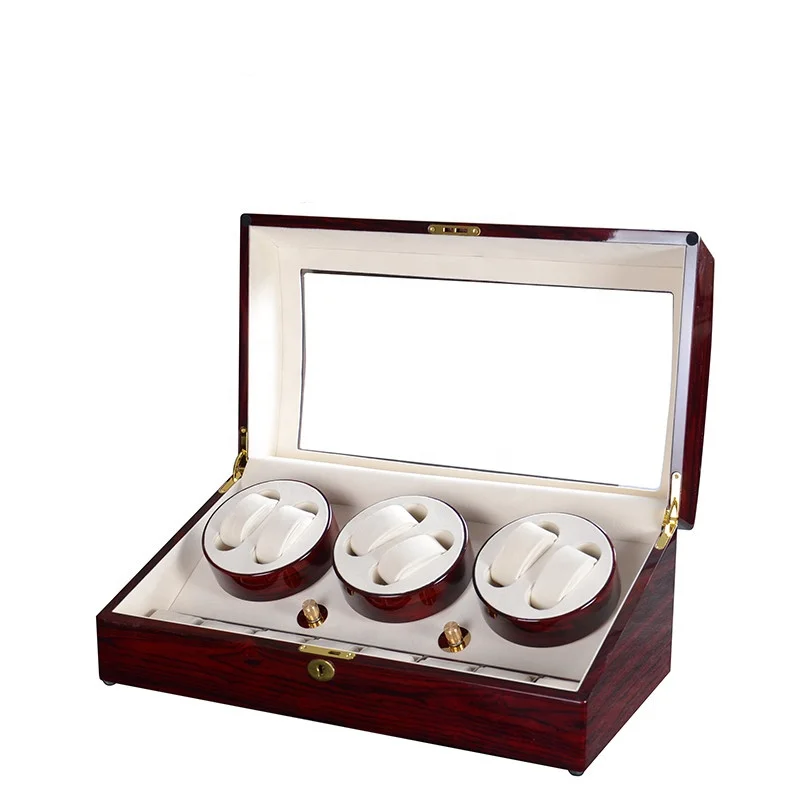 Luxury 8 Slots Watches Organizer Boxes 6 Epitopes Rotation Mechanical Winding Wrist Watch Winders For Automatic Watches
Luxury 8 Slots Watches Organizer Boxes 6 Epitopes Rotation Mechanical Winding Wrist Watch Winders For Automatic Watches