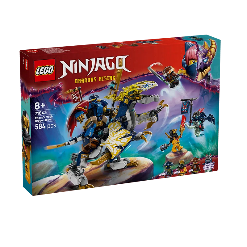 Lego Ninjago 71843 Heihuajie's Mecha Dragon Mount Boys and Girls Children's Day Gift
Lego Ninjago 71843 Heihuajie's Mecha Dragon Mount Boys and Girls Children's Day Gift